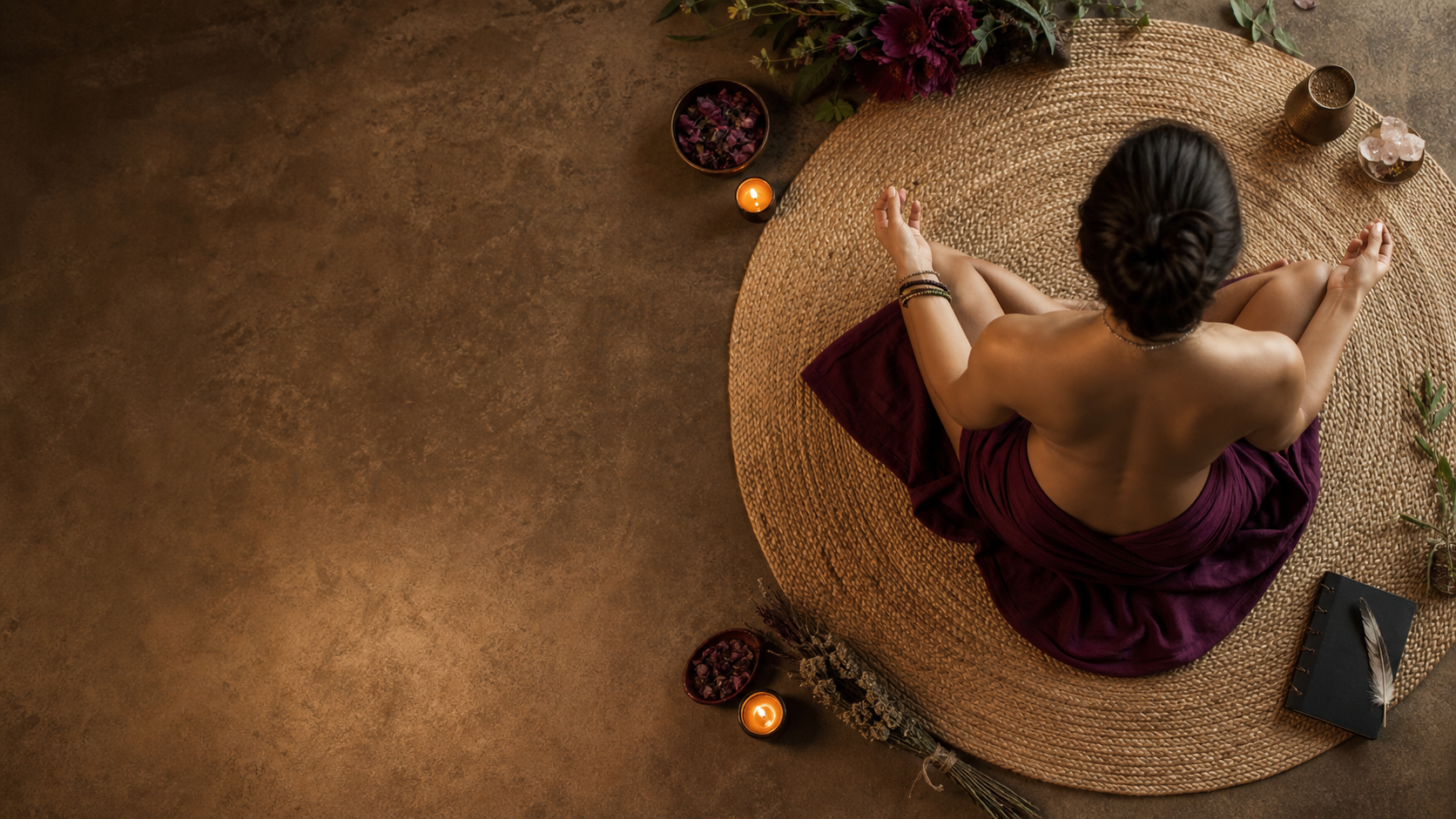 Prática de presença e meditação tântrica