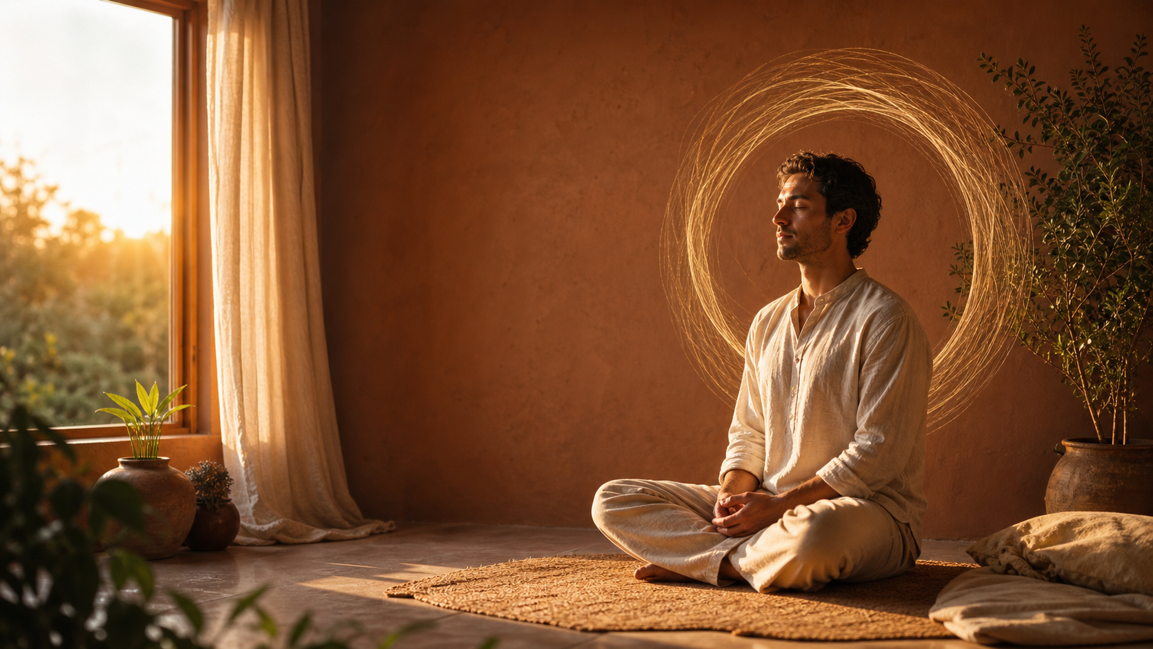 Prática de presença e meditação tântrica