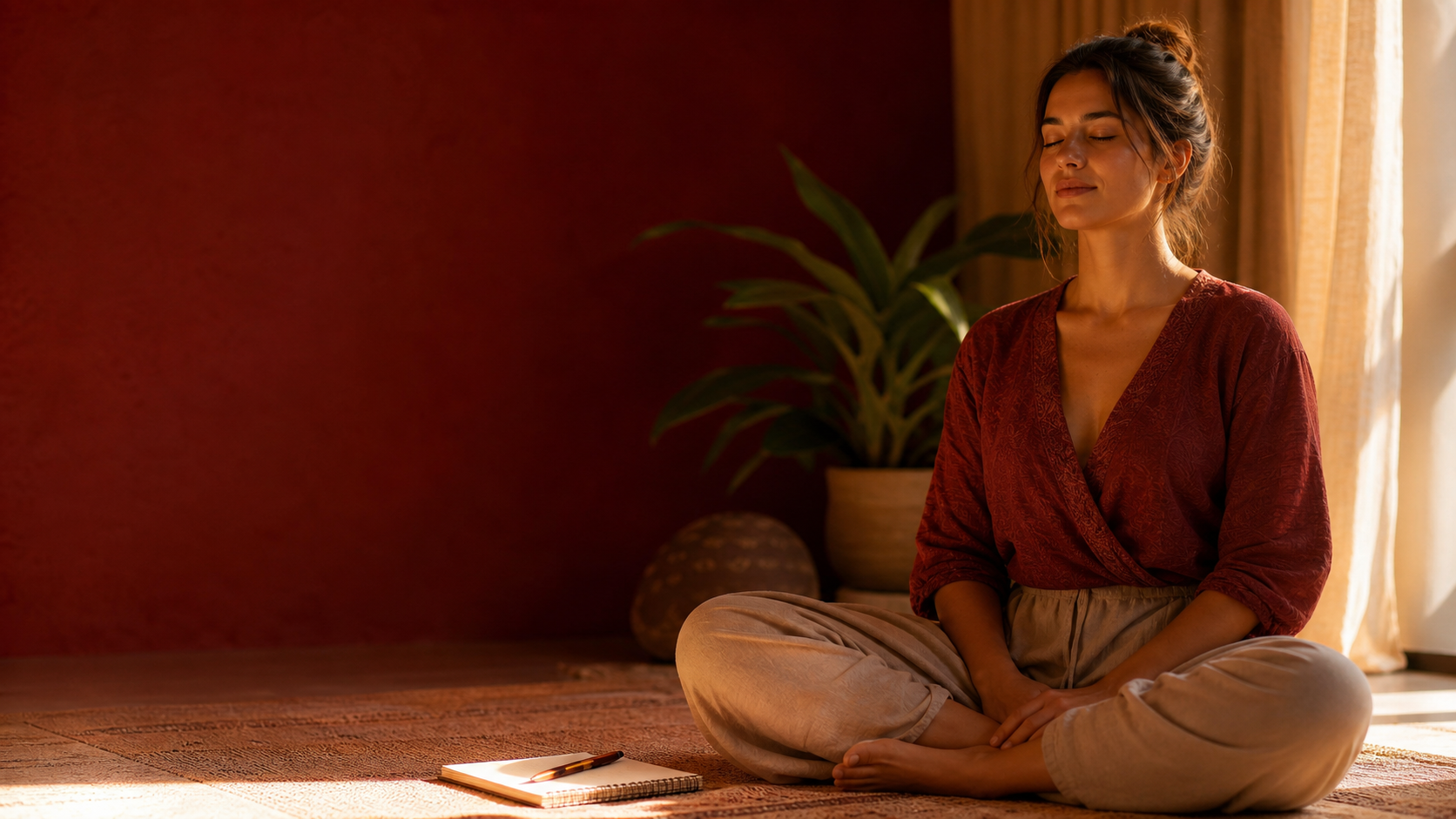 Prática de presença e meditação tântrica