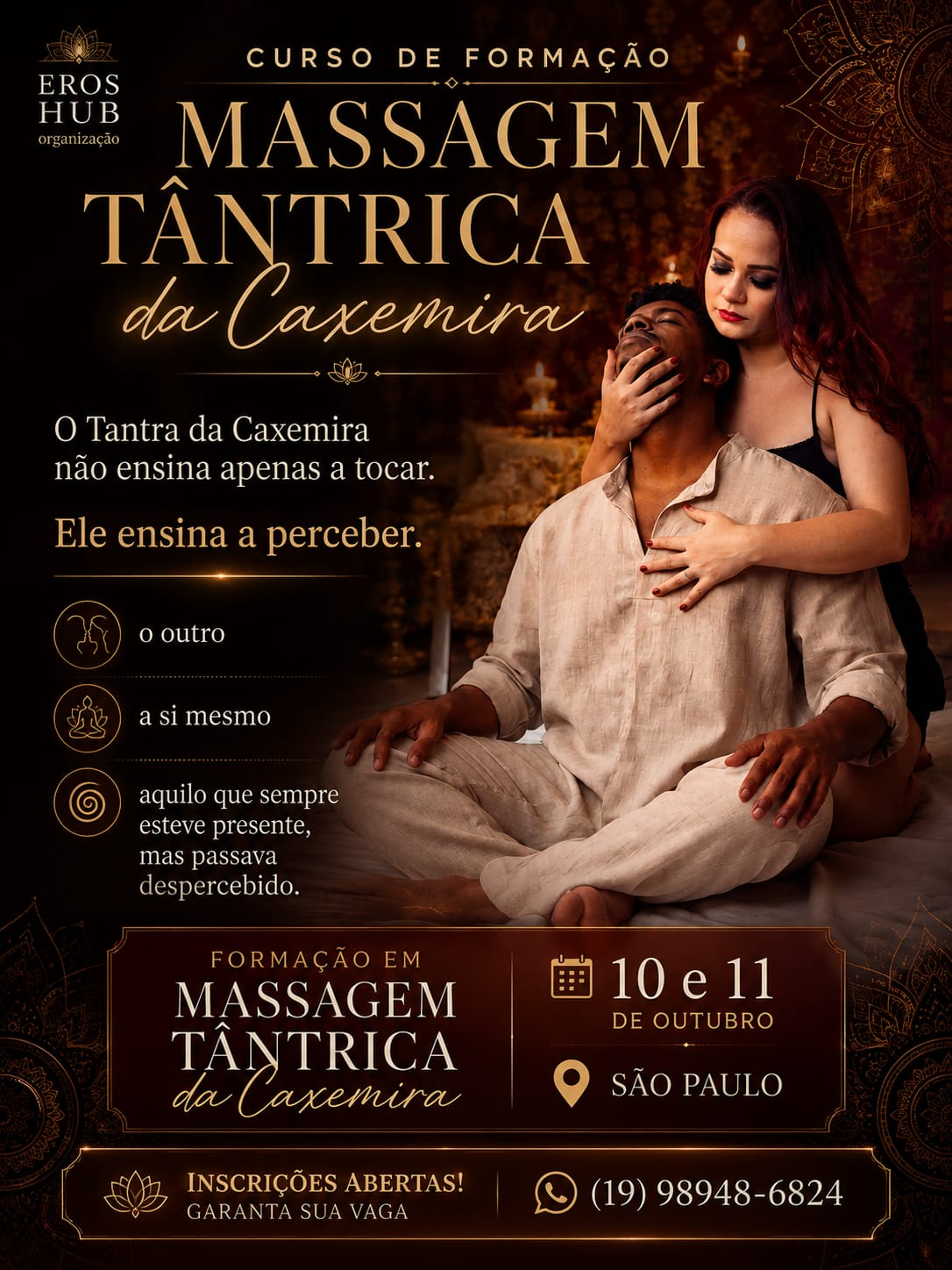 Arte da Formação em Massagem Tântrica da Caxemira