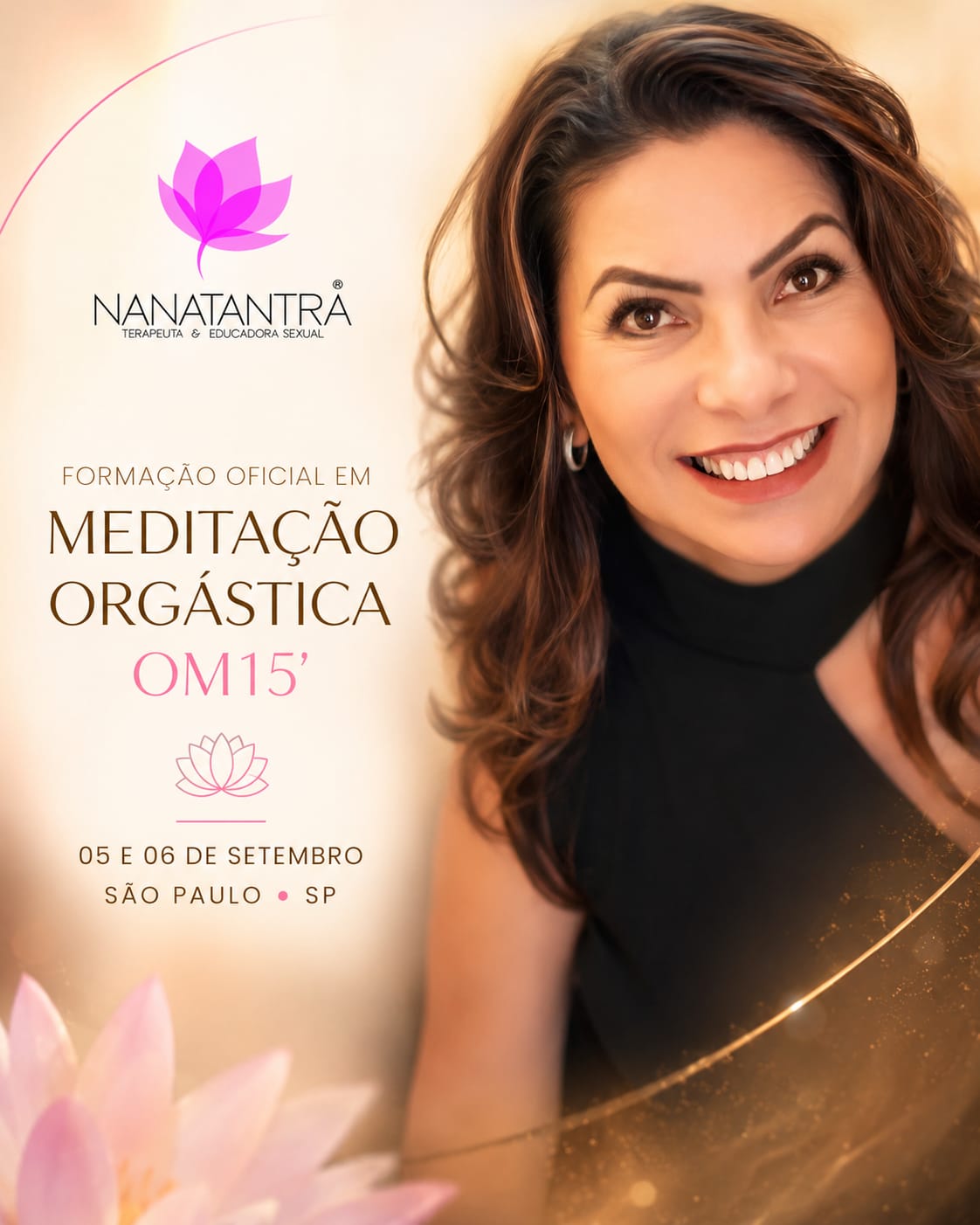 Arte da Formação Oficial em Meditação Orgástica OM15' com Nana