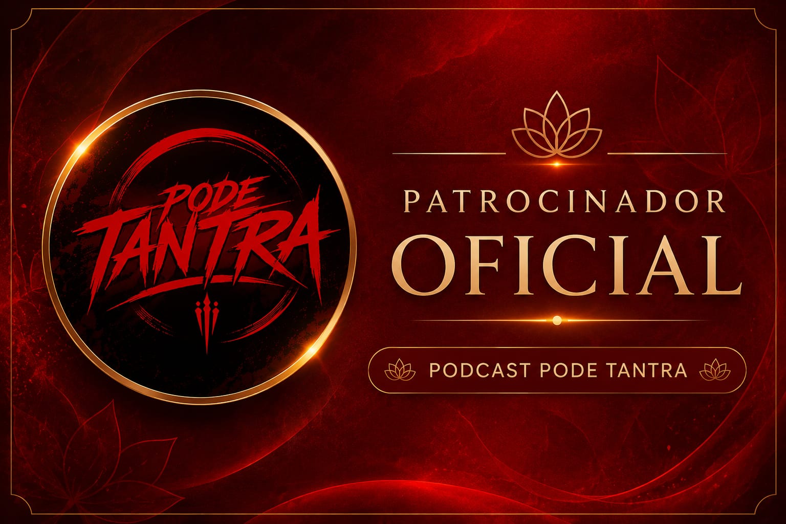 Pode Tantra, patrocinador oficial da Eros Hub